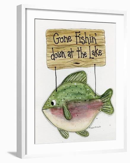 Gone Fishing-Debbie McMaster-Framed Giclee Print