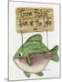 Gone Fishing-Debbie McMaster-Mounted Giclee Print