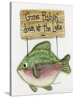 Gone Fishing-Debbie McMaster-Stretched Canvas