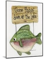 Gone Fishing-Debbie McMaster-Mounted Giclee Print