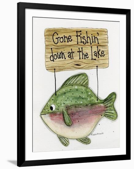 Gone Fishing-Debbie McMaster-Framed Giclee Print