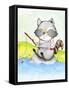 Gone Fishing-Valarie Wade-Framed Stretched Canvas