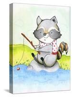 Gone Fishing-Valarie Wade-Stretched Canvas