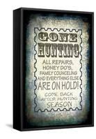 Gone Hunting-LightBoxJournal-Framed Stretched Canvas