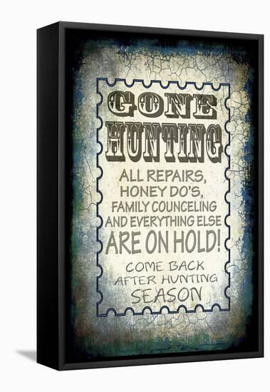 Gone Hunting-LightBoxJournal-Framed Stretched Canvas