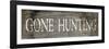 Gone Hunting-null-Framed Art Print