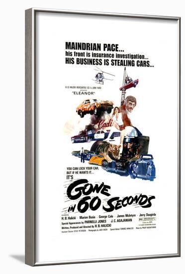 Gone in 60 Seconds, 1974-null-Framed Art Print