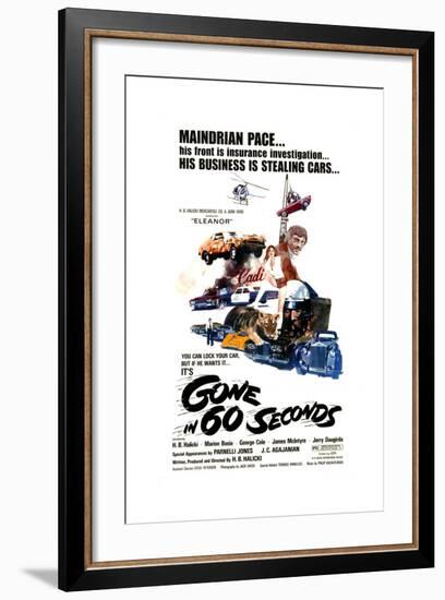 Gone in 60 Seconds, 1974-null-Framed Art Print