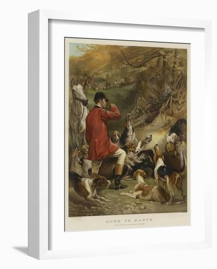 Gone to Earth-George Bouverie Goddard-Framed Giclee Print
