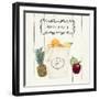 Gone to Market Fresh Fruit-Marco Fabiano-Framed Art Print