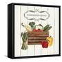 Gone to Market Fresh Veggies-Marco Fabiano-Framed Stretched Canvas