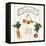 Gone to Market Home Grown Produce-Marco Fabiano-Framed Stretched Canvas