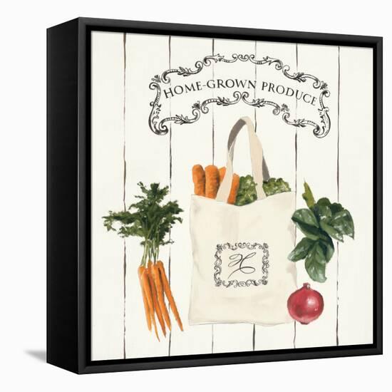 Gone to Market Home Grown Produce-Marco Fabiano-Framed Stretched Canvas