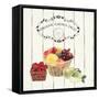 Gone to Market Organic Grown Fruit-Marco Fabiano-Framed Stretched Canvas