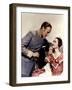 Gone with the Wind, 1939 directed by Victor FlemingLeslie Howard and Olivia by Havilland (photo)-null-Framed Photo
