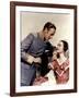 Gone with the Wind, 1939 directed by Victor FlemingLeslie Howard and Olivia by Havilland (photo)-null-Framed Photo