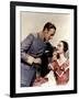 Gone with the Wind, 1939 directed by Victor FlemingLeslie Howard and Olivia by Havilland (photo)-null-Framed Photo