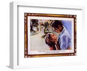 Gone With The Wind, 1939-null-Framed Art Print