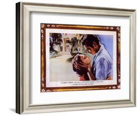 Gone With The Wind, 1939-null-Framed Art Print