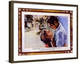 Gone With The Wind, 1939-null-Framed Art Print