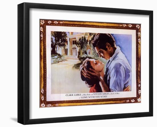 Gone With The Wind, 1939-null-Framed Art Print