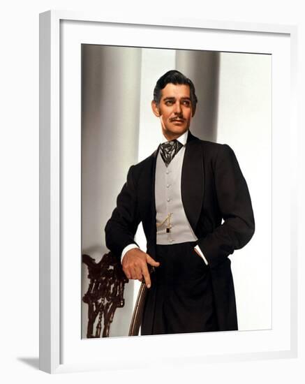 Gone with the Wind, Clark Gable, 1939-null-Framed Photo