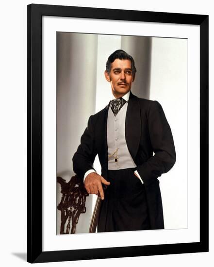 Gone with the Wind, Clark Gable, 1939-null-Framed Photo