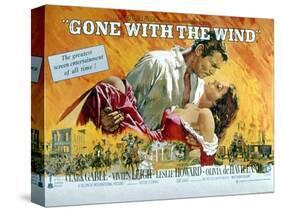 Gone with the Wind, Clark Gable, Vivien Leigh, 1939-null-Stretched Canvas
