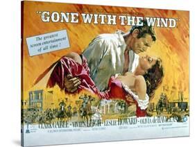 Gone with the Wind, Clark Gable, Vivien Leigh, 1939-null-Stretched Canvas