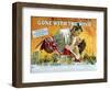 Gone with the Wind, Clark Gable, Vivien Leigh, 1939-null-Framed Art Print