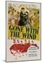 Gone with the Wind, Clark Gable, Vivien Leigh, 1939-null-Mounted Art Print