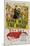 Gone with the Wind, Clark Gable, Vivien Leigh, 1939-null-Mounted Art Print