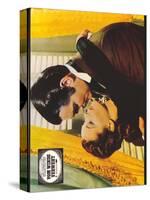 Gone With The Wind, German Movie Poster, 1939-null-Stretched Canvas