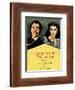 Gone With The Wind Motion Picture - Starring Clark Gable, Vivian Leigh-null-Framed Art Print