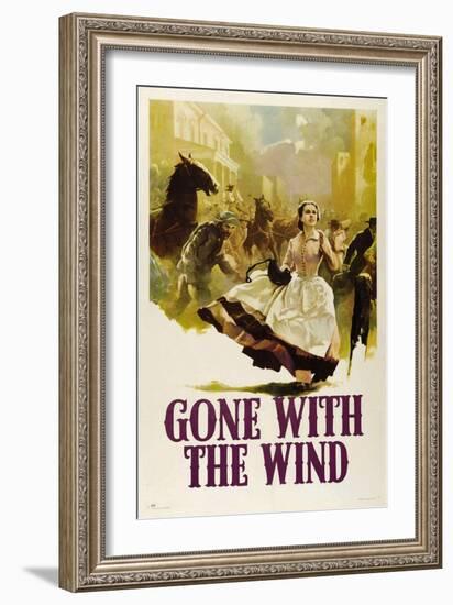 GONE WITH THE WIND, Vivien Leigh, 1939-null-Framed Art Print