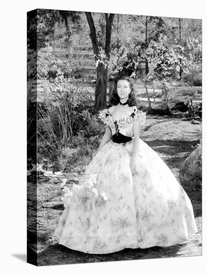 Gone with the Wind, Vivien Leigh at Tara Plantation, 1939-null-Stretched Canvas