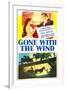 Gone with the Wind, Vivien Leigh, Clark Gable, 1939-null-Framed Art Print