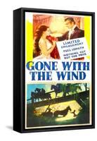 Gone with the Wind, Vivien Leigh, Clark Gable, 1939-null-Framed Stretched Canvas