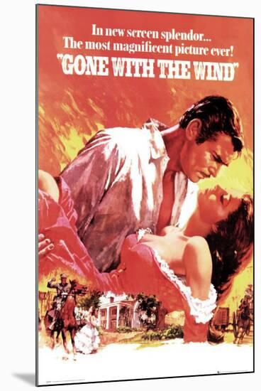 Gone With The Wind-null-Mounted Poster