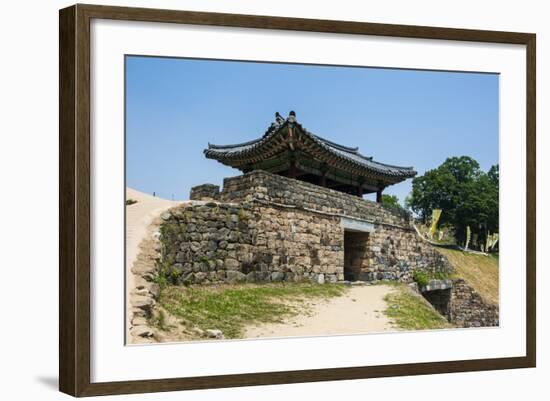 Gongsanseong Castle, Gongju, South Chungcheong Province, South Korea, Asia-Michael-Framed Photographic Print