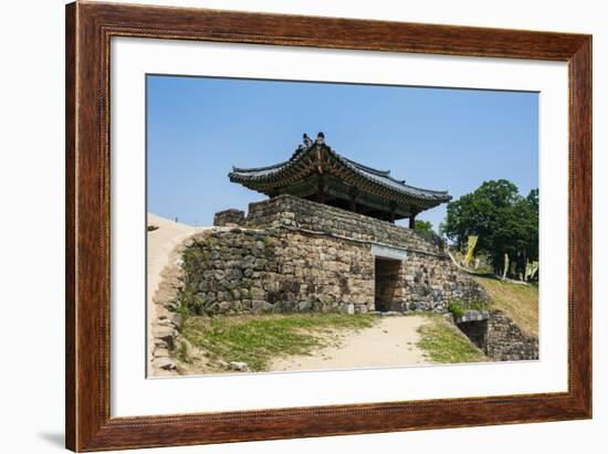 Gongsanseong Castle, Gongju, South Chungcheong Province, South Korea, Asia-Michael-Framed Photographic Print