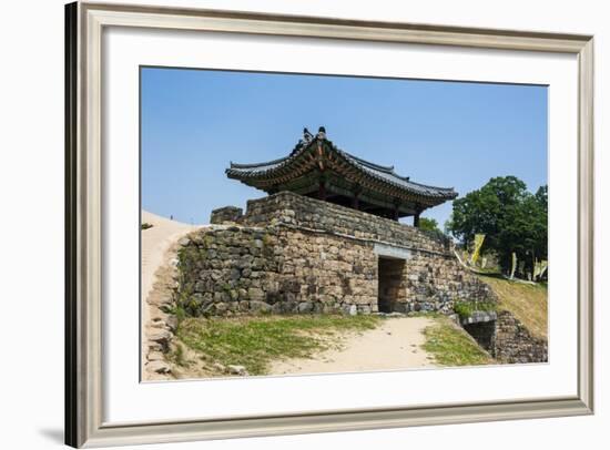 Gongsanseong Castle, Gongju, South Chungcheong Province, South Korea, Asia-Michael-Framed Photographic Print