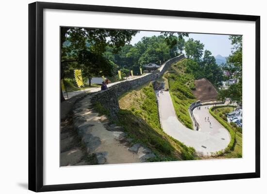 Gongsanseong Castle, Gongju, South Chungcheong Province, South Korea, Asia-Michael-Framed Photographic Print