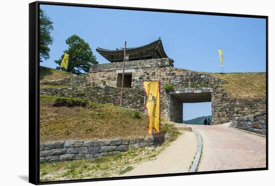 Gongsanseong Castle, Gongju, South Chungcheong Province, South Korea-Michael Runkel-Framed Stretched Canvas