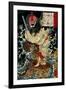 Gongsun Sheng, the Dragon in the Clouds-Yoshitoshi Tsukioka-Framed Giclee Print