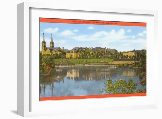 Gonzaga University, Spokane, Washington-null-Framed Art Print