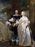 Portrait of a Married Couple in the Park, 1662-Gonzales Coques-Giclee Print