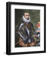 Gonzalo Fernandez De Cordoba (1453-1515)-null-Framed Giclee Print