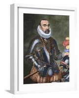 Gonzalo Fernandez De Cordoba (1453-1515)-null-Framed Giclee Print