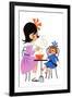 Good and Hot - Jack & Jill-Audrey Walters-Framed Giclee Print